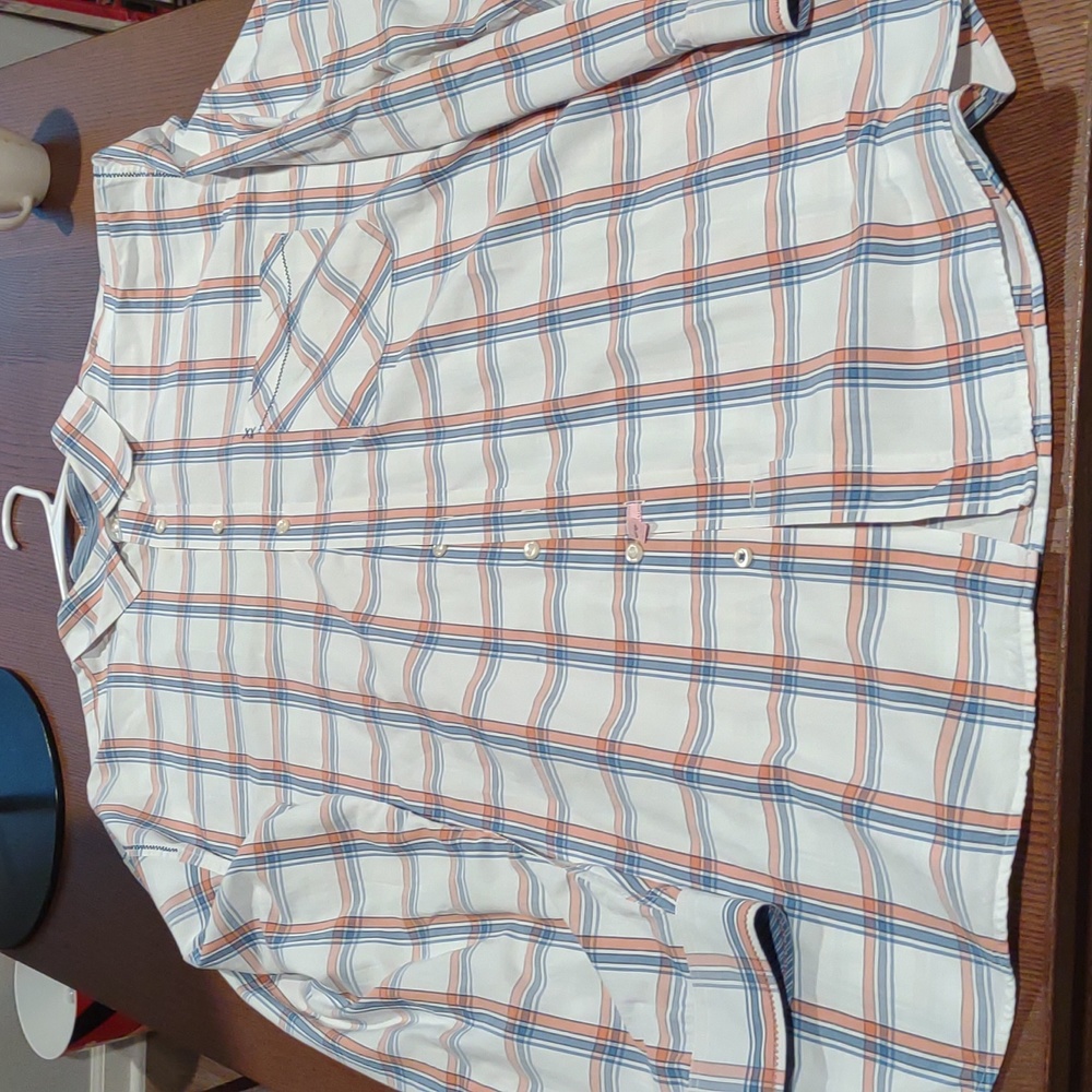 Big and Tall Men Shirt by 626 Blue SIZE 3XLT